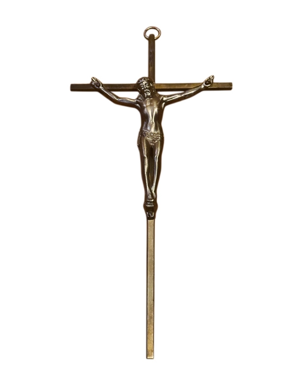 Gold Crucifix Wall Cross Vintage